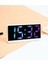 SR2205 Rgb Rakamlı Dijital Masa Saati Titreşim Sensörlü Alarm/takvim/termometre/çalar Saat 2