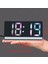 SR2205 Rgb Rakamlı Dijital Masa Saati Titreşim Sensörlü Alarm/takvim/termometre/çalar Saat 4