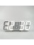 3D LED Sıcaklık Gösterge Akrilik Dijital Masa ve Duvar Saati USB Powered Modern Saat Alarm Evi Ofis 1
