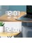 3D LED Sıcaklık Gösterge Akrilik Dijital Masa ve Duvar Saati USB Powered Modern Saat Alarm Evi Ofis 3