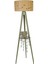 Sehbalı Tripod Yeşil Lambader Silindir Bambu 02 Abajurlu 1