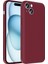Apple iPhone 15 Kılıf Kamera Korumalı Kartlık Hazneli Nua Vitra Kapak - Mürdüm 1
