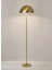 Modern Tasarım Moritz Dekoratif Lambader Ayaklı Abajur Metal Eskitme Gold Gövde 2