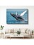 Sıçrayan Balina - Mavi Denizin Muhteşem Dansçısı Kanvas Tablo 1