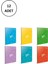 Back Tel Dikiş Plastik Kapak Defter A5 40 Yp Kareli 4990 12'li Paket 1
