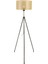 Nisa Luce Marla Tripod Lambader - Kahverengi Başlık / Siyah Ayak - 180 cm 1