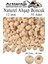 Naturel Ahşap Boncuk 12MM 50 Li 1 Paket Ham Boyanabilir Ahşap Yuvarlak Doğal Boncuklar Takı Tasarım Ektinlik Kreş Okul 1