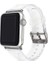 Apple Watch Ultra 49MM Kordon Krd-13 Şeffaf Silikon Strap Kayış 1