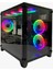 Aqua 6×120 mm Rgb Fanlı Micro Atx Oyuncu Bilgisayar Kasası 1