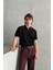 Erkek Oversize Selanik Polo Yaka Triko T-Shirt 3
