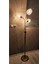 Zambak 3 Lü Eskitme Lambader Çatlak Camlı Modern Oturma Odası, Yatak Odası, Salon Lambader 1