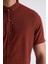 Tarçın Slim Fit Gömlek Yaka Düğmeli T-Shirt 3