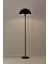 Mushroom Statik Siyah Lambader Modern Dekoratif Oturma Odası Çalışma Odası Zemin Lambası 1