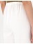 Kadın Beyaz Yüksek Bel Loose Fit Pantolon 50313136-VR013 6