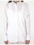 Kadın Beyaz Oversize Uzun Kollu Gömlek 50313596-VR013 6