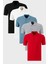 Pamuklu Regular Fit Düğmeli Polo Yaka 5'li Paket T Shirt Erkek T Shirt 5902127S5 1