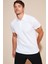 Pamuklu Regular Fit Düğmeli Polo Yaka 5'li Paket T Shirt Erkek T Shirt 5902127S5 3