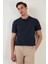 Pamuklu Regular Fit Düğmeli Polo Yaka 5'li Paket T Shirt Erkek T Shirt 5902127S5 5