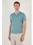 Pamuklu Düğme Detaylı Slim Fit V Yaka 3'lü Paket T Shirt Erkek T Shirt 5902122S3 2