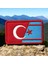 Türkiye ve Suriye Türkmenleri Bayrağı Nakış Patch - 8x5 cm 1