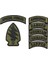 Special Forces Taktikal Özel Kuvvet Patch Seti - 10X6, 11X3.5, 8x3 cm 1