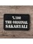 The Sakaryalı Yazılı Nakış Patch Peç - 8x5 cm 1
