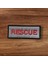 Yansıtıcılı Rescue Yazılı Reflektifli Patch Arma - 10X4 cm 1