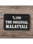 The Malatyalı Yazılı Nakış Patch Peç - 8x5 cm 1