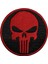 Kuru Kafa Skull Nakış Peç Patch - 8 cm 1
