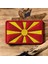 Makedonya Bayrağı Nakış Patch Peç Arma - 8x5 cm 1