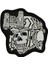 Taktikal Skull Asker Nakış Peç Patch - 9 cm 1