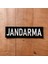 Jandarma Yazılı Nakış Peç Arma cm - 20X6 cm 1