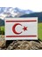 Kuzey Kıbrıs Türk Cumhuriyeti-Kktc Bayrağı Patch - 8x5 cm 1