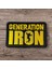 Generation Iron Patch Arma Nakış Peç - 10x6 Cm 1