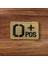 Tan Rengi Zemin 0 (+) Pozitif Kan Grubu Patch - 8x5 cm 1
