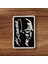 Beyaz Renk Atatürk ve Imza Patch Arma - 7X10 cm 1
