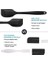 - Silikon Mutfak Yardımcısı, 6 Adet Silikon Spatula, Çorba Kaşığı, Fırın Fırçası, Spatula, Isıya Dayanıklı ve Yapışmaz, Paslanmaz Çelik ve Dikişsiz Tek Parça Tasarım (Siyah) 2