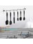 - Silikon Mutfak Yardımcısı, 6 Adet Silikon Spatula, Çorba Kaşığı, Fırın Fırçası, Spatula, Isıya Dayanıklı ve Yapışmaz, Paslanmaz Çelik ve Dikişsiz Tek Parça Tasarım (Siyah) 3