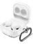 Samsung Galaxy Buds Pro 2 ile Uyumlu Kulaklık Kılıf Darbeye Dayanıklı Fundamental Sert Koruyucu Toz ve Kirden Koruyan Samsung Galaxy Buds Pro 2 ile Uyumlu Kılıf Beyaz 1