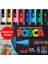 - Full Set 8 Akrilik Boya Kalemi Ters Çevrilebilir Orta Uçlu Kalem Uçları, Posca Kalemleri Kaya Boyama, Kumaş, Cam Boya, Metal Boya ve Grafiti Için Akrilik Boya Işaretleyicileridir 3