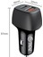 BY-38T 38W Hızlı Araç Şarj Cihazı Type-C Kablo Çift Giriş USB + Pd Apple iPhone 16/15 Uyumlu Apple iPhone & Android & iPad & MacBook Type-C 2