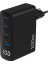 100W Gan LED Ekranlı 3 Type-C + Usb-A Hızlı Şarj Cihazı Apple iPhone & Macbook & Notebook Şarj Aleti 3