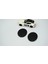 Citroen C3 C4 C5 C6 Siyah Abs Yan Kanatlar Logo Arma Seti 4