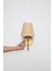 Rattan Eskitme Gold Ledli Duvar Aydınlatması Aplik 2