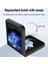 Samsung Galaxy Z Flip 6 Uyumlu Kamera Koruma 360 Dönebilen Magsafe Halka Stand Özellikli Tank Kılıf 2