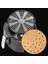 100 Adet Airfryer Pişirme Kağıdı Hava Fritözü Yuvarlak Delikli Model (4767) - BRS1070-6370 3