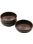 3pcs Naturel Plastik Çerezlik Çap: 10CM - Derinlik: 3cm (K0) 1