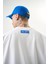 Erkek R Nakışlı Oversize T-Shirt Beyaz 5