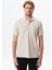 Erkek Yazı Baskılı Regular Fit % 100 Pamuk Pike Polo Yaka Tişört Y29374355602 1