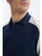 Erkek Regular Fit Basic % 100 Pamuk Pike Reglan Kollu Polo Yaka Tişört Y29374354602 2